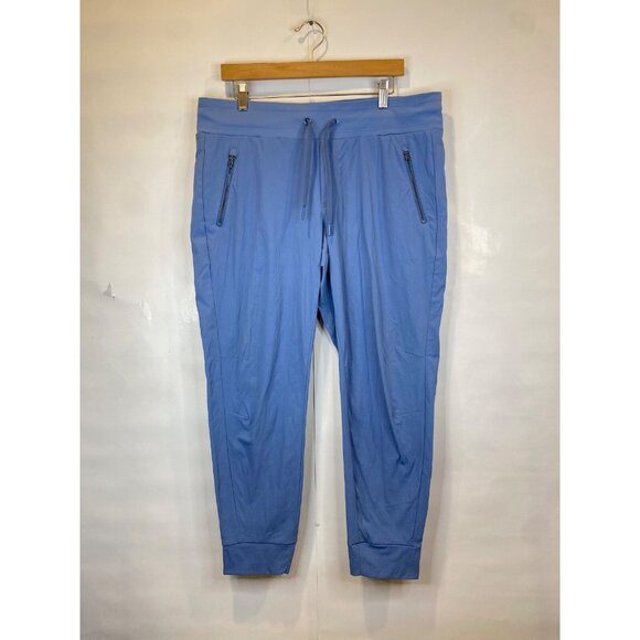 Athleta Trekkie North Jogger Pant Cottage Blue #405726 Women's Size 14 - Picture 2 of 7